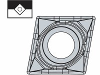Inserti per lavori di tornitura CCGX-PMN positivi (10pz)