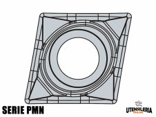 Inserti per lavori di tornitura CCGX-PMN positivi (10pz)