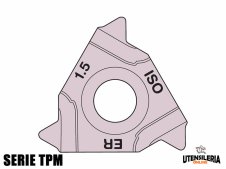 Inserti per lavori di tornitura 16ER-TPM serie threading (10pz)