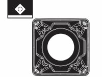 Inserti per lavori di tornitura SCMT-PRU positivi (10pz)