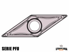 Inserti per lavori di tornitura VBMT-PFU positivi (10pz)