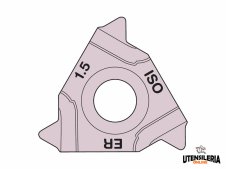 Inserti per lavori di tornitura 16ER-TPM serie threading (10pz) Inserti per lavori di tornitura 16ER-TPM serie threading (10pz)