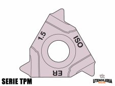 Inserti per lavori di tornitura 16ER-TPM serie threading (10pz)