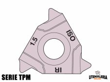 Inserti per lavori di tornitura 16IR-TPM serie threading (10pz)