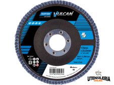 Dischi lamellari in zirconio Vulcan 115x22 Norton (10pz)