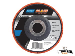 Disco Blaze Rapid Strip ceramicato Extra Coarse 115x22 Norton (10pz)