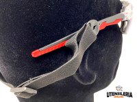 Occhiali di protezione ergonomici con fascia elastica, taglia media