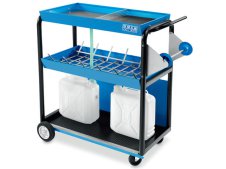 Carrello ecologico per sgocciolamento OMCN 910x400x930mm a 3 piani, portata 75Kg