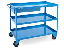 Carrello porta attrezzi OMCN 209 1000x600x830mm a 3 vasche con cassetto, portata 180Kg