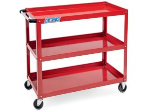 Carrello porta attrezzi smontabile OMCN 109/BS 800x420x750mm a 3 vasche, portata 150Kg