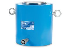 Cilindro idraulico alta potenza semplice effetto OMCN 368/CM ritorno a molla h.305mm, 245 Ton
