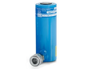 Cilindro idraulico universale semplice effetto OMCN 360/DM ritorno a molla h.255mm, 10 Ton