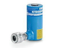 Cilindro idraulico universale semplice effetto OMCN 359/DM ritorno a molla h.255mm, 5 Ton