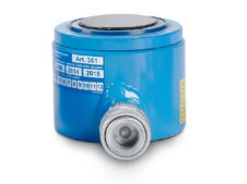 Cilindro idraulico compatto a semplice effetto OMCN 361/AM con ritorno a molla h.105mm, 20 Ton