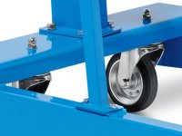 Gru idraulica a carrello OMCN 134 pompa a due velocità, portata 1000Kg
