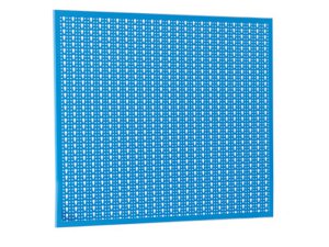 Pannello forato porta utensili OMCN 975x975mm in acciaio per banchi da lavoro
