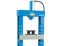 Pressa idraulica OMCN 154 IP con pompa idropneumatica a pedale, 10 ton