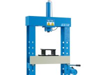Pressa idraulica OMCN 155 IP con pompa idropneumatica a pedale, 15 ton