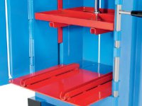 Pressa idraulica per carta e cartone OMCN 396 a funzionamento pneumatico, 700 Kg