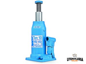 Sollevatore idraulico a bottiglia OMCN 127, alzata 515mm portata 10000 Kg