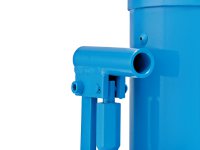 Sollevatore idraulico a bottiglia OMCN 129A, alzata 575mm portata 25000 Kg