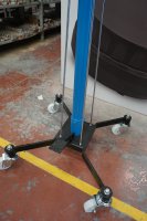 Sollevatore idraulico da fossa e sottoponte OMCN SIF1-73, portata 250Kg