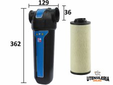 Filtro per polveri oli e uso generale AF400 grado PF OMI 6667 l/min