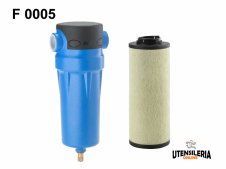 Filtro per polveri oli e uso generale F 0005 PF OMI 560l/min