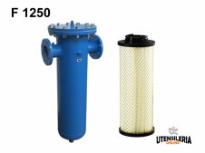 Filtro per trattamento polveri F 1250 grado QF OMI 125000l/min