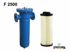 Filtro per trattamento polveri F2500 grado QF OMI 240000l/min