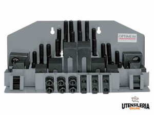 Cassetta con staffaggi assortiti OPTIMUM SPW 8 in kit (58pz)