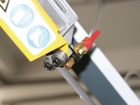 Segatrice a nastro per metalli LTF Optimum S 150G Vario 1100W, taglio 150mm