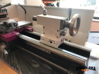 Tornio parallelo di precisione per metallo Optimum TU 2406 230V 750W