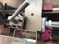 Tornio parallelo di precisione per metallo Optimum TU 2406 230V 750W