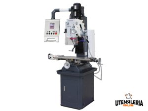 Trapano fresatrice Optimum MB 4P 1,1/1,5 kW con visualizzatore di quote
