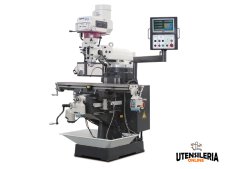 Trapano fresatrice multifunzione Optimum MF 2-B variazione meccanica velocità