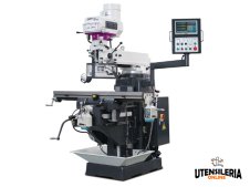 Trapano fresatrice multifunzione Optimum MF 4-B variazione meccanica velocità