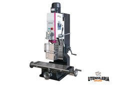 Trapano fresatrice Optimum MH 35V 1.5kW controllo elettronico della velocità Trapano fresatrice Optimum MH 35V 1.5kW controllo elettronico della velocità