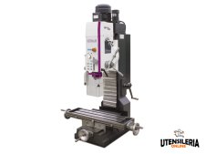 Trapano fresatrice Optimum MH 50G con cambio manuale 12 velocità Trapano fresatrice Optimum MH 50G con cambio manuale 12 velocità