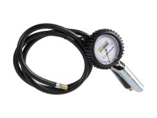 Pistola gonfiagomme Meclube con manometro 80mm omologato, 0,7-12 bar