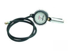 Pistola gonfiagomme Meclube con manometro 80mm omologato, 0,7-12 bar