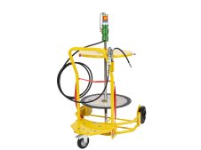 Pompa pneumatica di ingrassaggio Meclube per fusti 180-220 Kg, rapporto 60:1