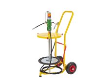 Pompa pneumatica di ingrassaggio Meclube per fusti 50-60 Kg, rapporto 60:1