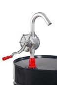 Pompa manuale rotativa in alluminio Meclube per carburanti