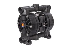 Pompa pneumatica in polipropilene Meclube P110 a doppia membrana, 110 l/min