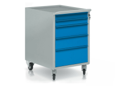 Cassettiera mobile a 5 cassetti Tecnotelai 550x740x840h mm Cassettiera mobile a 5 cassetti Tecnotelai 550x740x840h mm