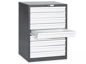 Cassettiera Stark Tecnotelai a 9 cassetti ad estrazione totale 714x725x1000mm