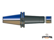 Mandrino portapinze ER11 ghiera mini attacco DIN 69871 AD/B ISO40 Mandrino portapinze ER11 ghiera mini attacco DIN 69871 AD/B ISO40