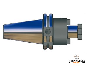 Mandrino porta frese con trascinamento fisso attacco DIN 69871 AD ISO40, 32mm