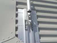 Ancoraggio di estremità Rego F-Stop CAT per sistema anticaduta Tipo C su coperture metalliche